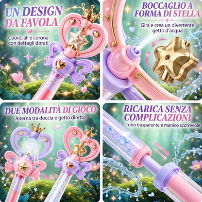 Bacchetta da Fata Lanciacqua a Doppia Modalità